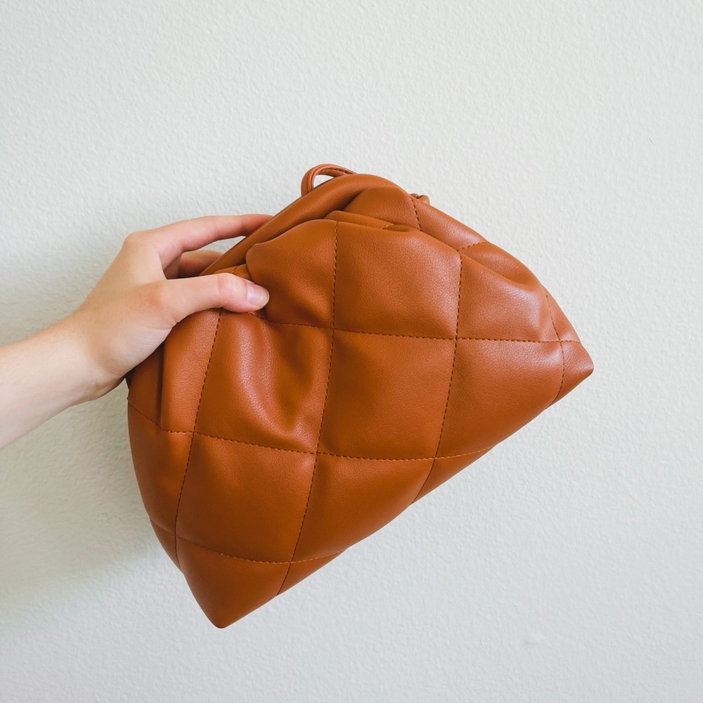 Quilted Clutch Pouch Bag